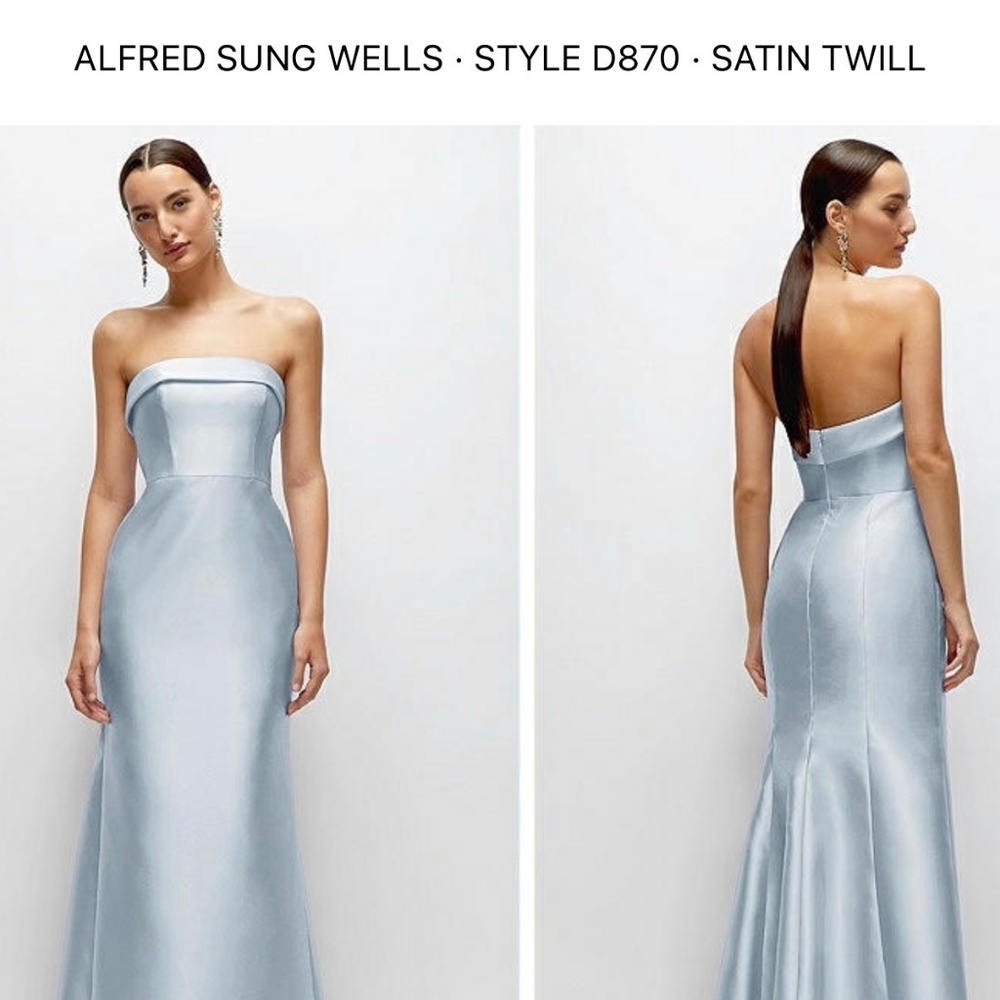Alfred sung bridesmaid dress